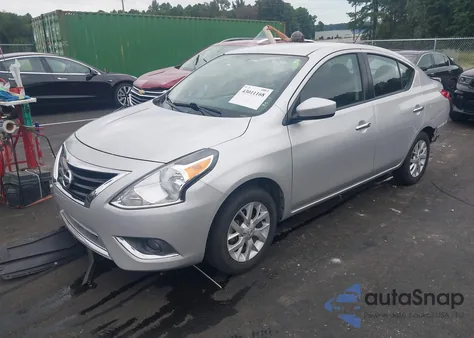 2018 Nissan Versa 1.6 Sv из США, поврежденный, VIN 3N1CN7APXJL862605